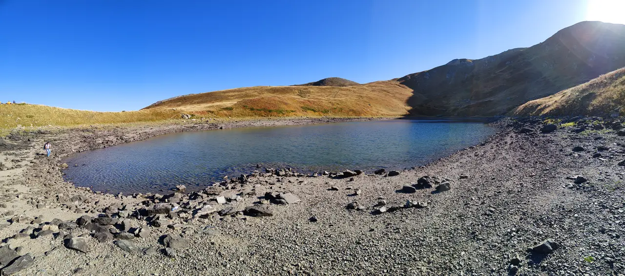 A glacial alpine lake high in the Šar Planina range, one of the "eyes of Šar"
